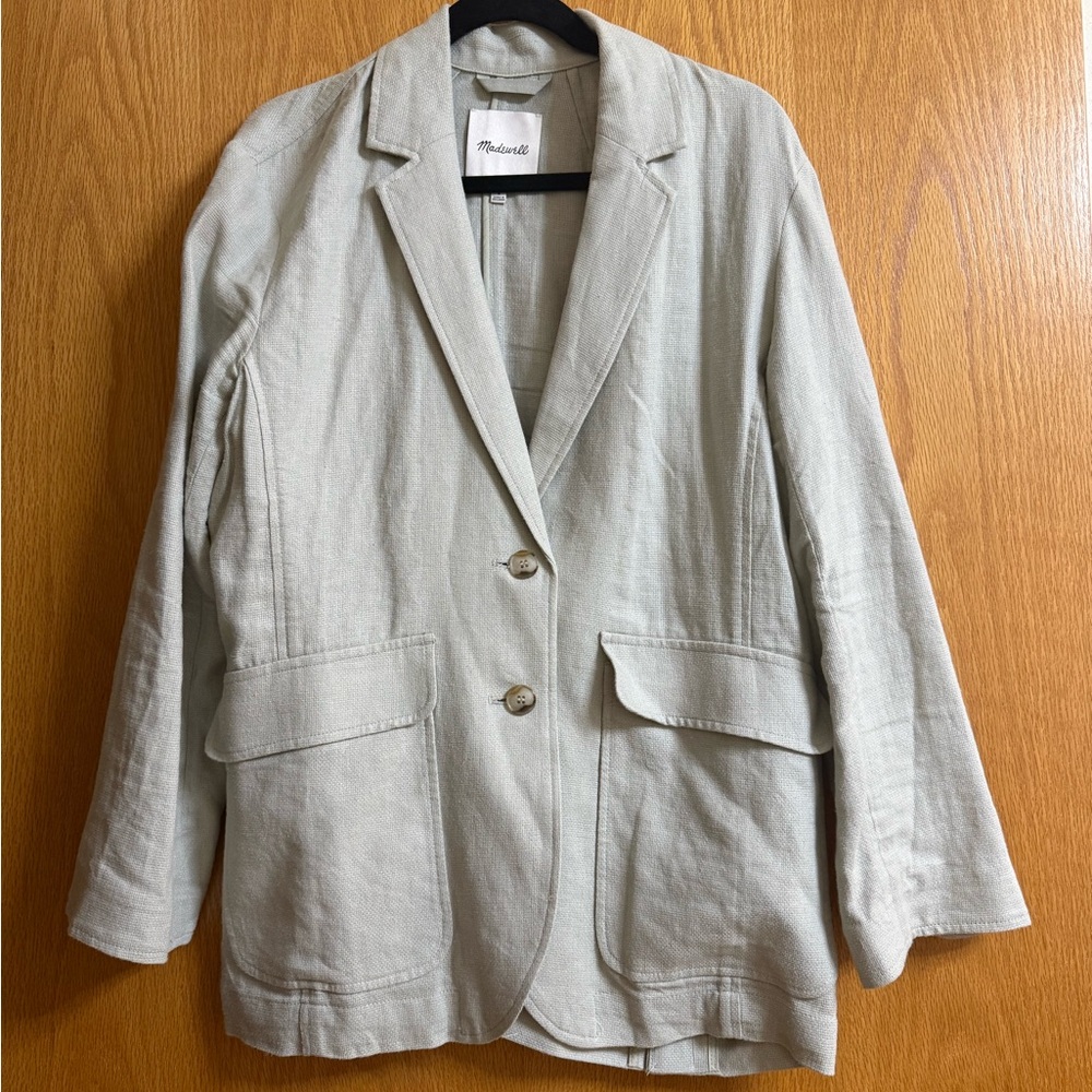 Madewell Linen Blazer